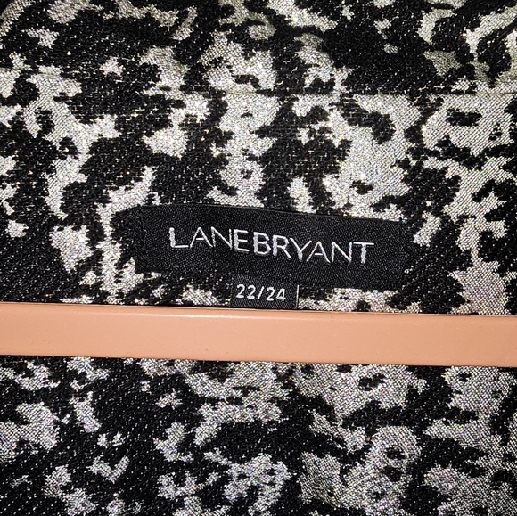 Lane Bryant Women’s Jacket Coat Black/Gold Dressy Gorgeous Size 22/24 - Picture 5 of 5